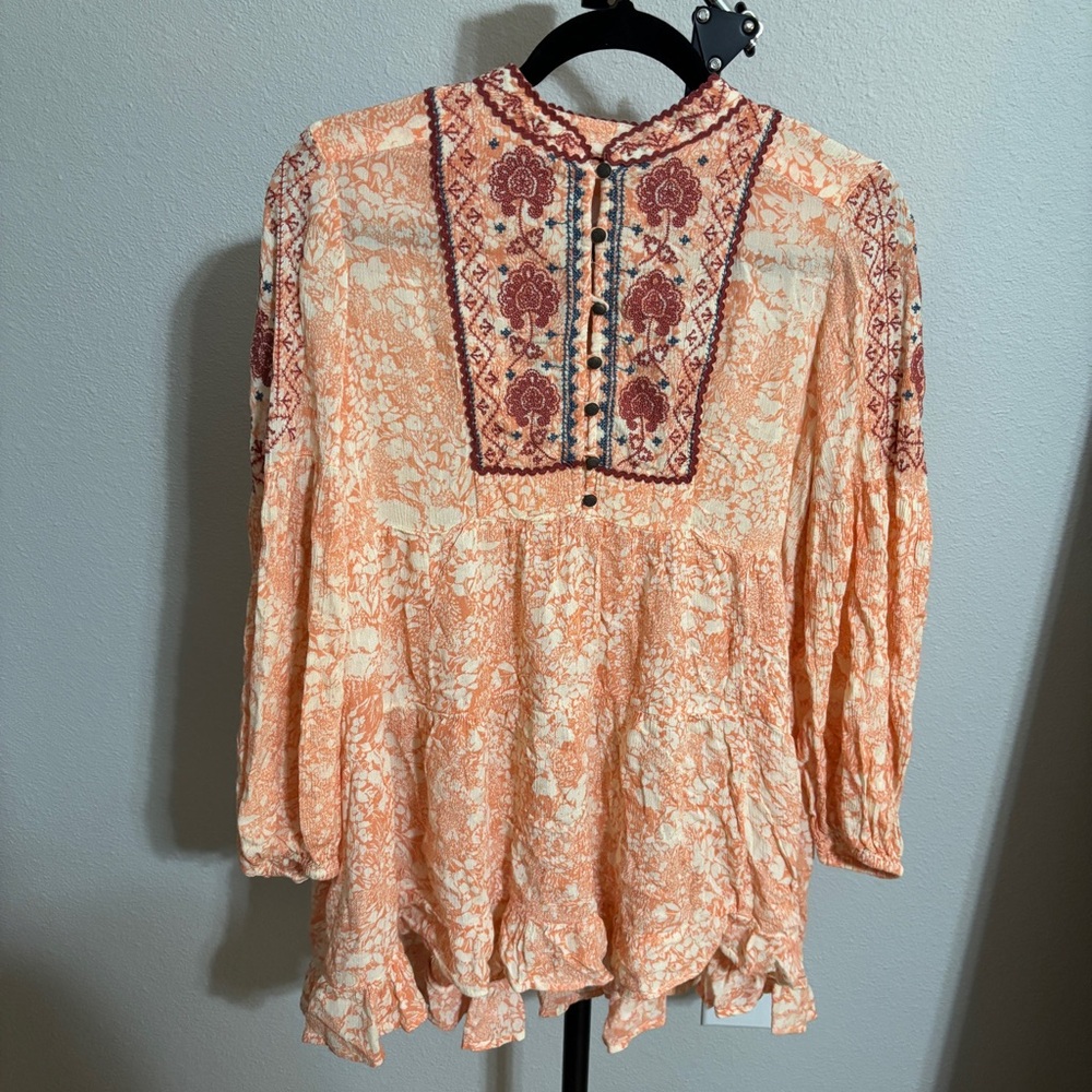 Claudia Embroidered Babydoll Tunic - Picture 5 of 6